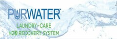 PURWATER LAUNDRY-CARE H2O RECOVERY SYSTEM