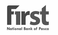 F1RST NATIONAL BANK OF PASCO