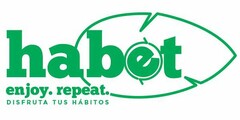 HABET ENJOY. REPEAT. DISFRUTA TUS HÁBITOS