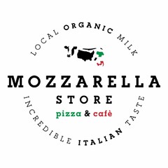 LOCAL ORGANIC MILK MOZZARELLA STORE PIZZA & CAFÉ INCREDIBLE ITALIAN TASTE