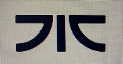 THE SECOND ELEMENT IS A STYLIZED VERSION OF THE LETTER "I" AND THE THIRD ELEMENT IS A STYLIZED VERSION OF THE LETTER "C". THE FIRST ELEMENT IS A MIRROR IMAGE OF THE THIRD ELEMENT