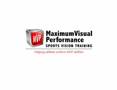 MVP MAXIMUM VISUAL PERFORMANCE SPORTS VISION TRAINING HELPING ATHLETES ACHIEVE MVP ABILITIES