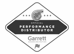 GARRETT OFFICIAL PERFORMANCE DISTRIBUTOR GARRETT ADVANCING MOTION