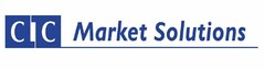 CIC MARKET SOLUTIONS