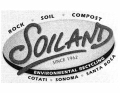 ROCK · SOIL · COMPOST SOILAND SINCE 1962 ENVIRONMENTAL RECYCLING COTATI · SONOMA · SANTA ROSA