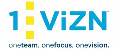 1 VIZN ONETEAM. ONEFOCUS. ONEVISION.