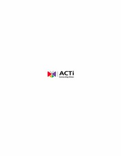ACTI CONNECTING VISION