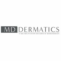 MD DERMATICS A SKIN HEALTH SYSTEM DEVELOPED BY DERMATOLOGISTS