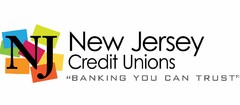NJ NEW JERSEY CREDIT UNIONS "BANKING YOU CAN TRUST"