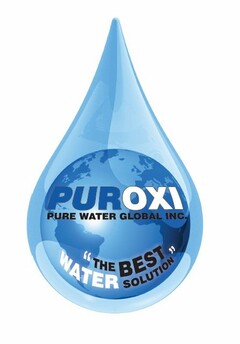 PUROXI PURE WATER GLOBAL INC. "THE BESTWATER SOLUTION"