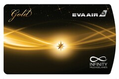 GOLD EVA AIR INFINITY MILEAGELANDS