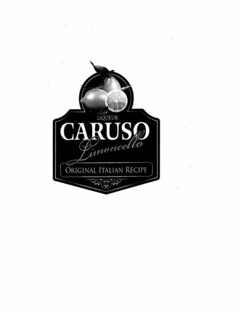 LIQUEUR CARUSO LIMONCELLO ORIGINAL ITALIAN RECIPE