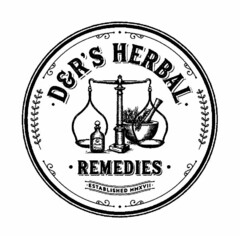 · D&R'S HERBAL · · REMEDIES · · ESTABLISHED MMXVII ·