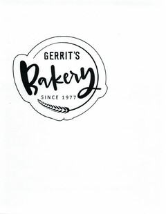 GERRIT'S BAKERY SINCE 1977