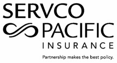 SERVCO PACIFIC INSURANCE PARTNERSHIP MAKES THE BEST POLICY.