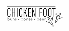 CHICKEN FOOT BUNS · BONES · BEER