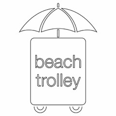 BEACH TROLLEY