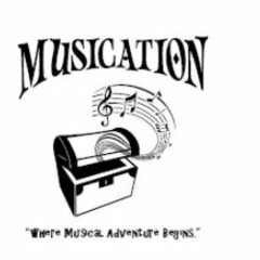 MUSICATION "WHERE MUSICAL ADVENTURE BEGINS."