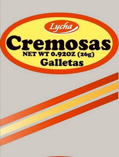 LYCHA CREMOSAS GALLETAS NET WT 0.92 OZ (26G)