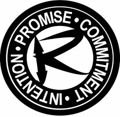 · PROMISE · COMMITMENT · INTENTION · R