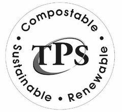 TPS COMPOSTABLE · RENEWABLE · SUSTAINABLE