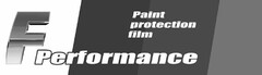 F PERFORMANCE PAINT PROTECTION FILM