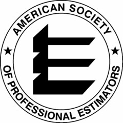 E AMERICAN SOCIETY OF PROFESSIONAL ESTIMATORS