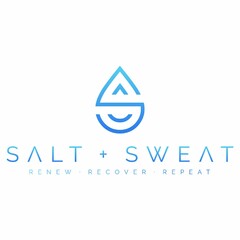 S SALT + SWEAT RENEW · RECOVER · REPEAT