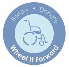 BORROW DONATE WHEEL IT FORWARD