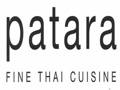 PATARA FINE THAI CUISINE