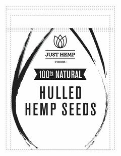 JUST HEMP FOODS 100% NATURAL HULLED HEMP SEEDS