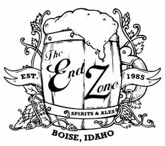 THE END ZONE SPIRITS & ALES EST. 1985 BOISE, IDAHO