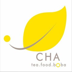 CHA TEA. FOOD. BOBA