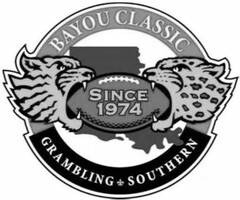 BAYOU CLASSIC SINCE 1974 GRAMBLING SOUTHERN