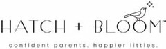 HATCH + BLOOM CONFIDENT PARENTS, HAPPIER LITTLES.