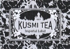 1867 KUSMI TEA IMPERIAL LABEL