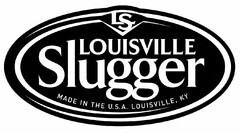 LS LOUISVILLE SLUGGER MADE IN THE U.S.A. LOUISVILLE, KY
