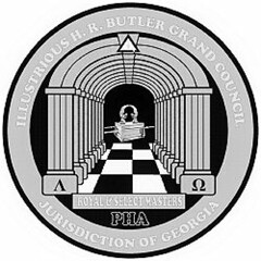 ILLUSTRIOUS H.R. BUTLER GRAND COUNCIL ROYAL AND SELECT MASTERS, JURISDICTION OF GEORGIA, PHA