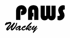 PAWS WACKY