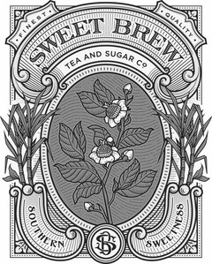 FINEST QUALITY SWEET BREW TEA AND SUGAR CO. SOUTHERN SWEETNESS SB