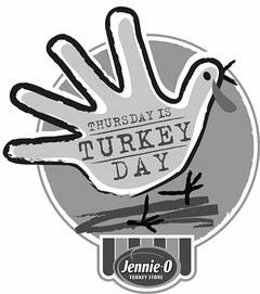 THURSDAY IS TURKEY DAY JENNIE·O TURKEY STORE