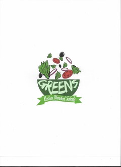 GREENS CUSTOM BLENDED SALAD