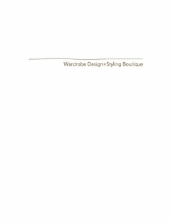 WARDROBE DESIGN + STYLING BOUTIQUE