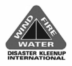 WIND FIRE WATER DISASTER KLEENUP INTERNATIONAL