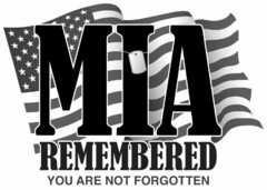 MIA REMEMBERED YOU ARE NOT FORGOTTEN