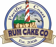 PACIFIC COAST RUM CAKE COMPANY EST. 2008