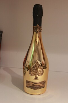 A, 750 ML BRUT CHAMPAGNE, 12.5% ALC.VOL., ARMAND DE BRIGNAC, ELABORE PAR ARMAND DE BRIGNAC-REIMS-FRANCE, PRODUCT OF FRANCE