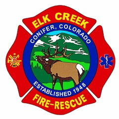 ELK CREEK FIRE-RESCUE CONIFER, COLORADO ESTABLISHED 1948