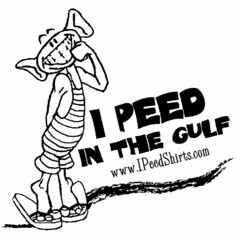 I PEED IN THE GULF WWW.IPEEDSHIRTS.COM