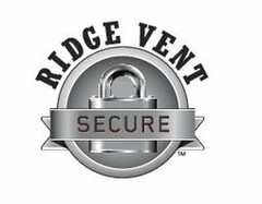 RIDGE VENT SECURE